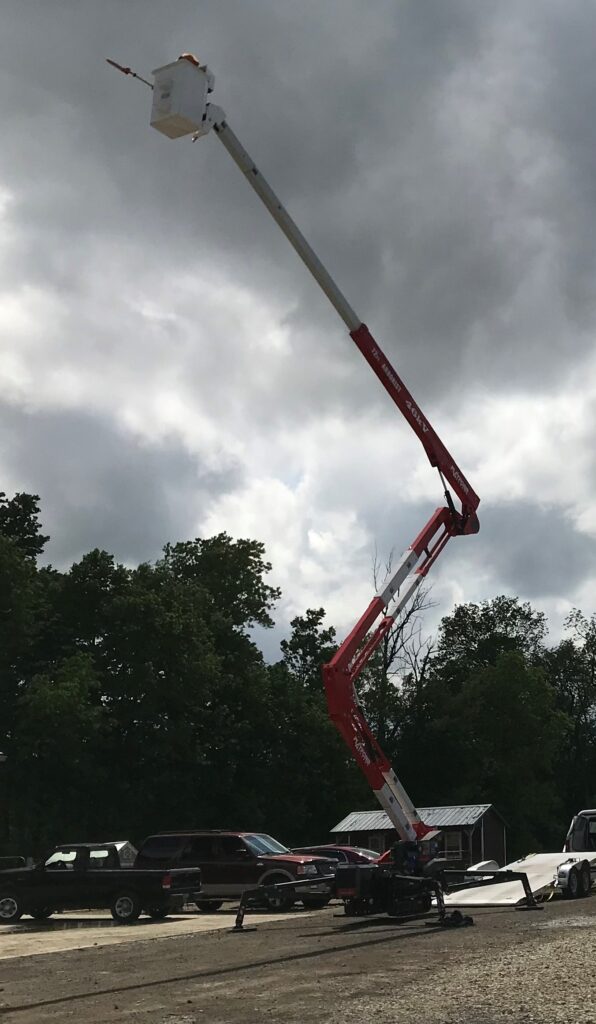 tree trimming lift rental near me